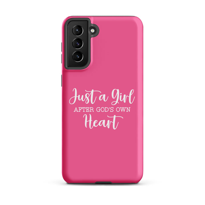 Christian Phone Case Girl After God's Heart for Samsung® Samsung® Phone Cases Matte Samsung Galaxy S21 Plus 