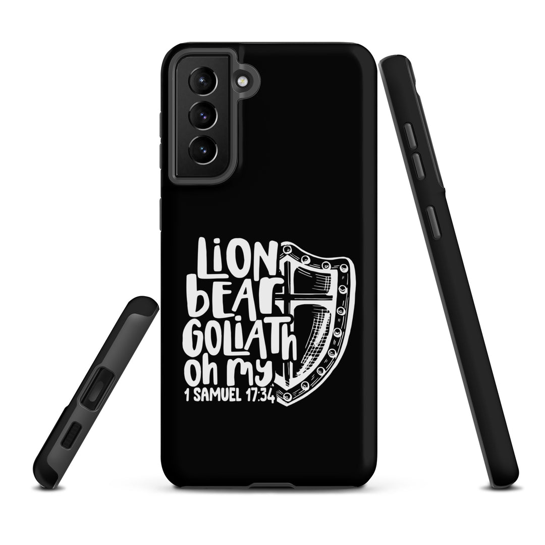 Christian Phone Case Lion Bear Goliath Oh My for Samsung® Samsung® Phone Cases   