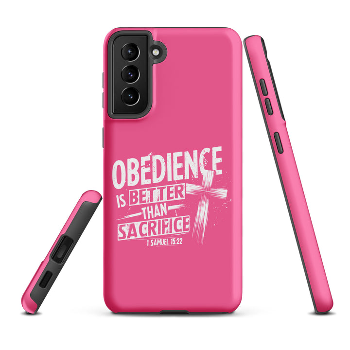 Christian Phone Case Obedience Is Better for Samsung® Samsung® Phone Cases   