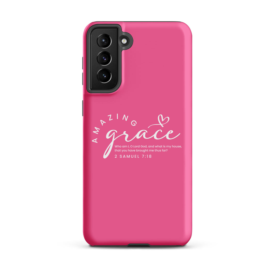 Christian Phone Case Amazing Grace Pink for Samsung® Samsung® Phone Cases Matte Samsung Galaxy S21 Plus 