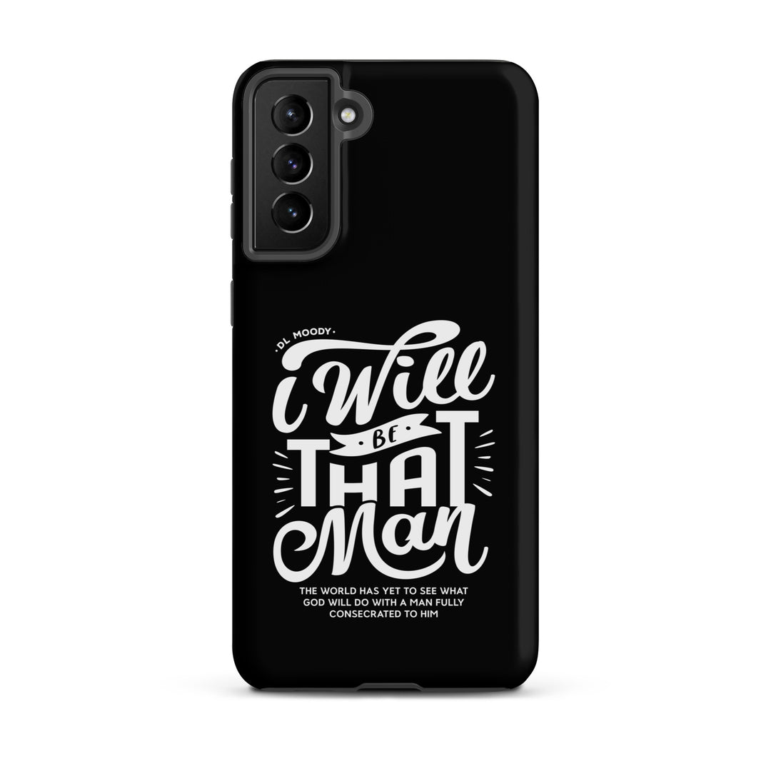 Christian Phone Case I Will Be That Man for Samsung® Samsung® Phone Cases Matte Samsung Galaxy S21 Plus 