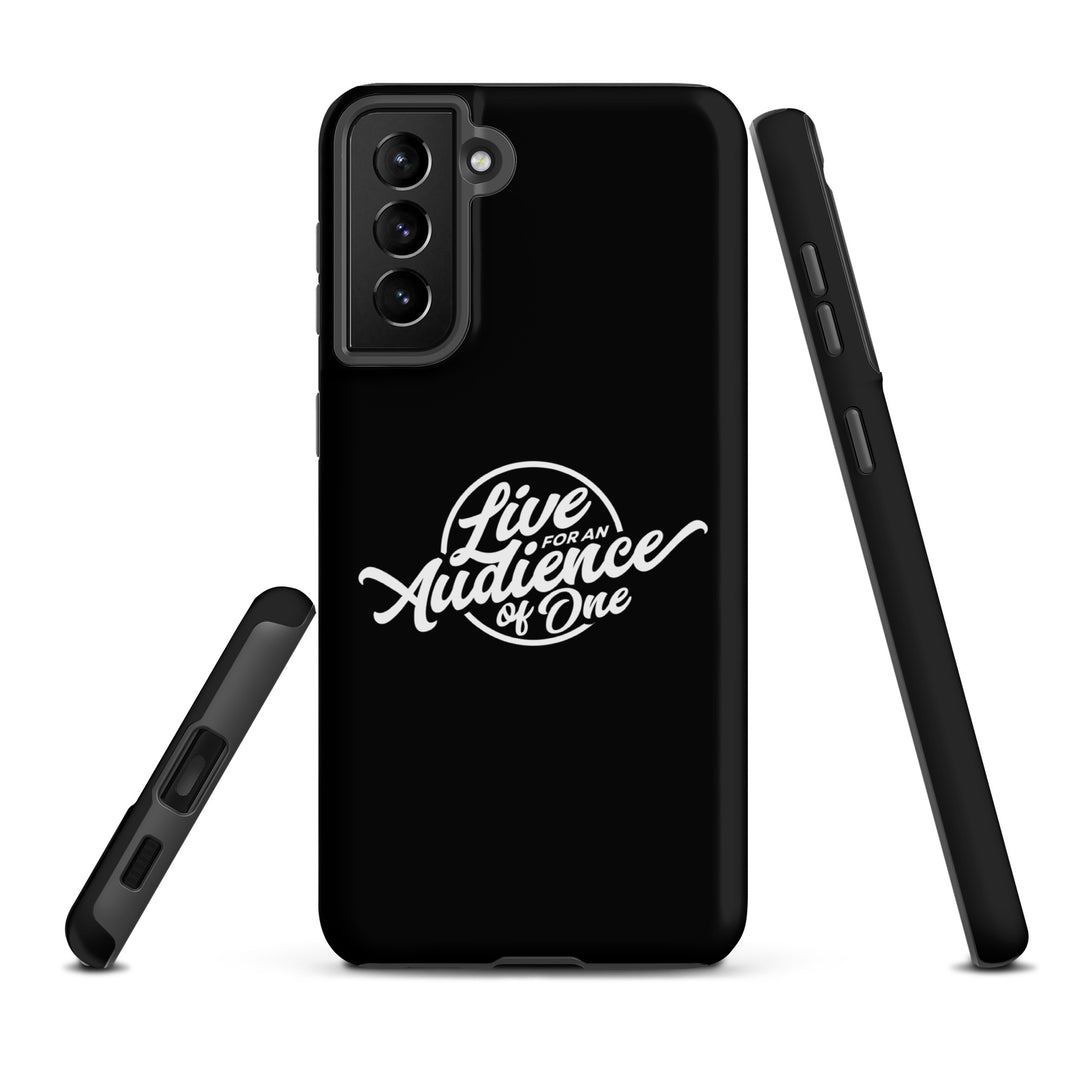 Christian Phone Case Audience of One Black for Samsung® Samsung® Phone Cases   