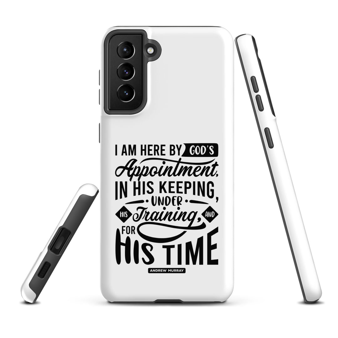 Christian Phone Case His Time White for Samsung® Samsung® Phone Cases   