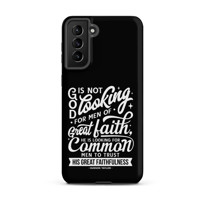 Christian Phone Case Common Men Black for Samsung® Samsung® Phone Cases Matte Samsung Galaxy S21 Plus 