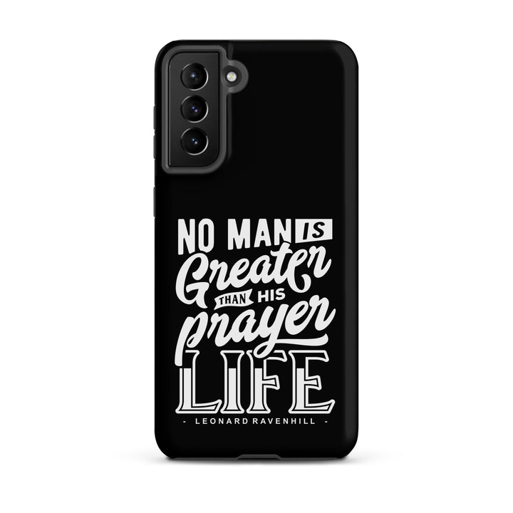 Christian Phone Case Prayer Life Black for Samsung® Samsung® Phone Cases Matte Samsung Galaxy S21 Plus 