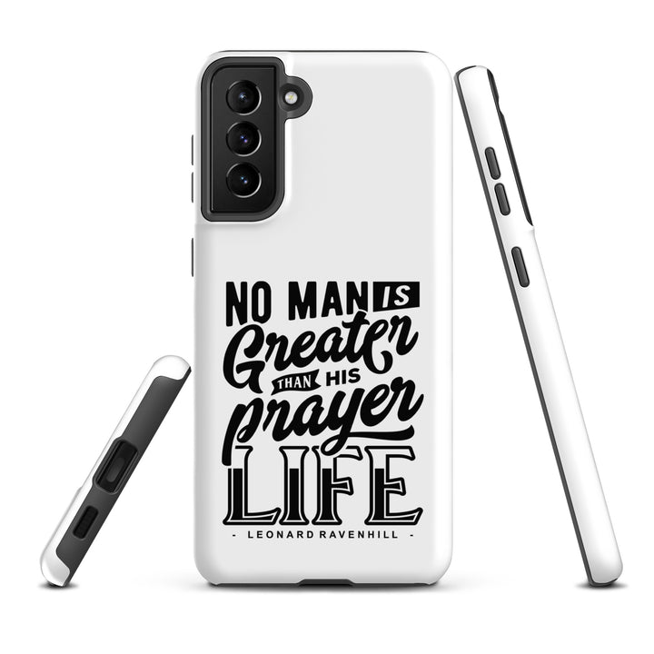 Christian Phone Case Prayer Life White for Samsung® Samsung® Phone Cases   