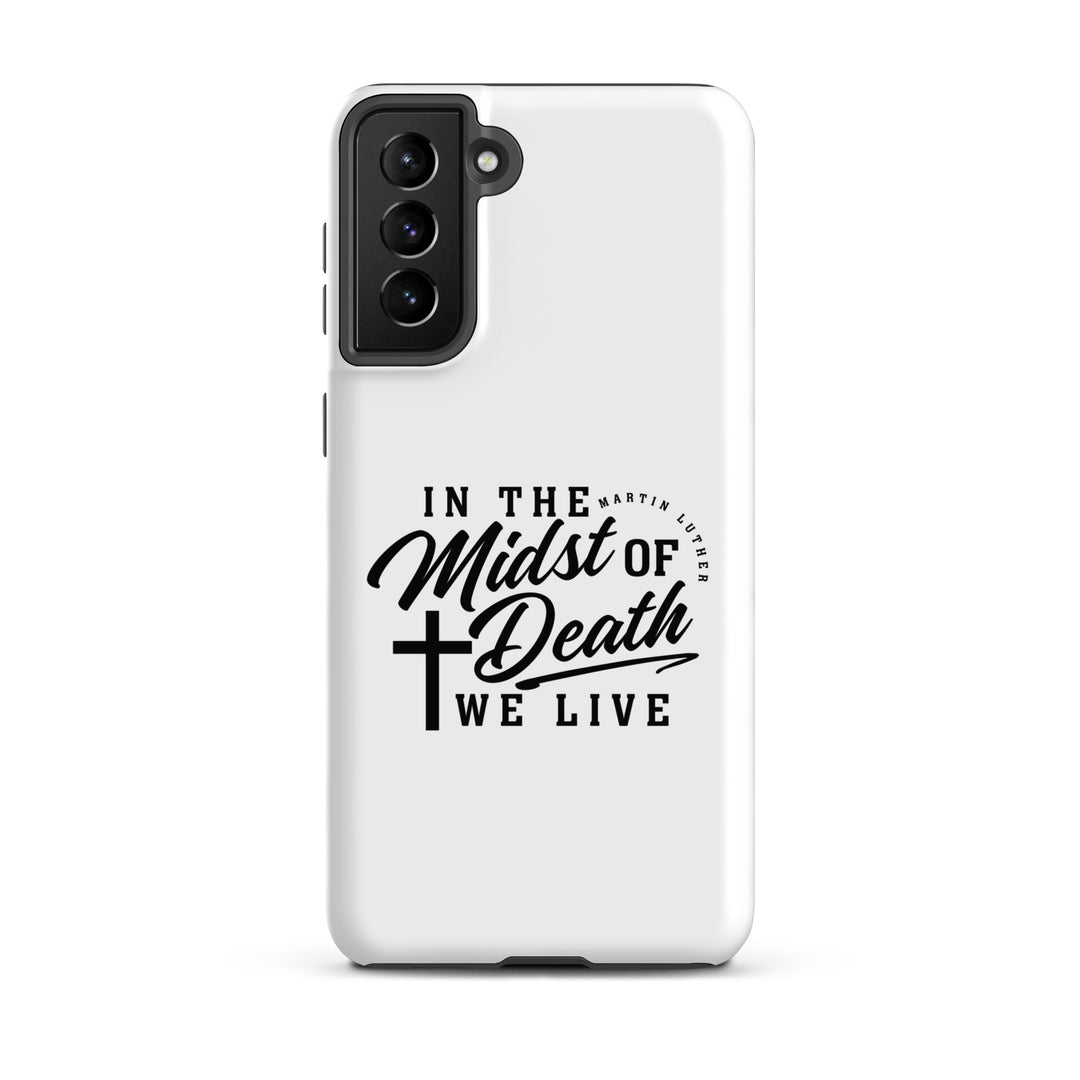 Christian Phone Case Midst of Death White for Samsung® Samsung® Phone Cases Matte Samsung Galaxy S21 Plus 