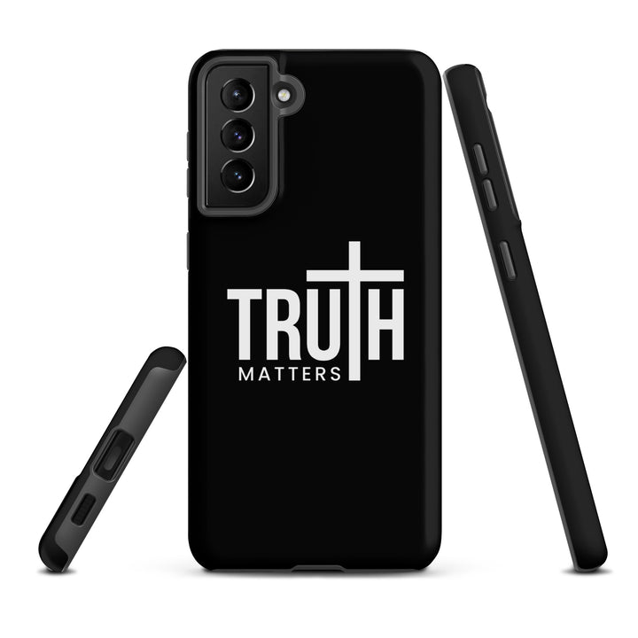 Christian Phone Case Truth Matters Black for Samsung® Samsung® Phone Cases   