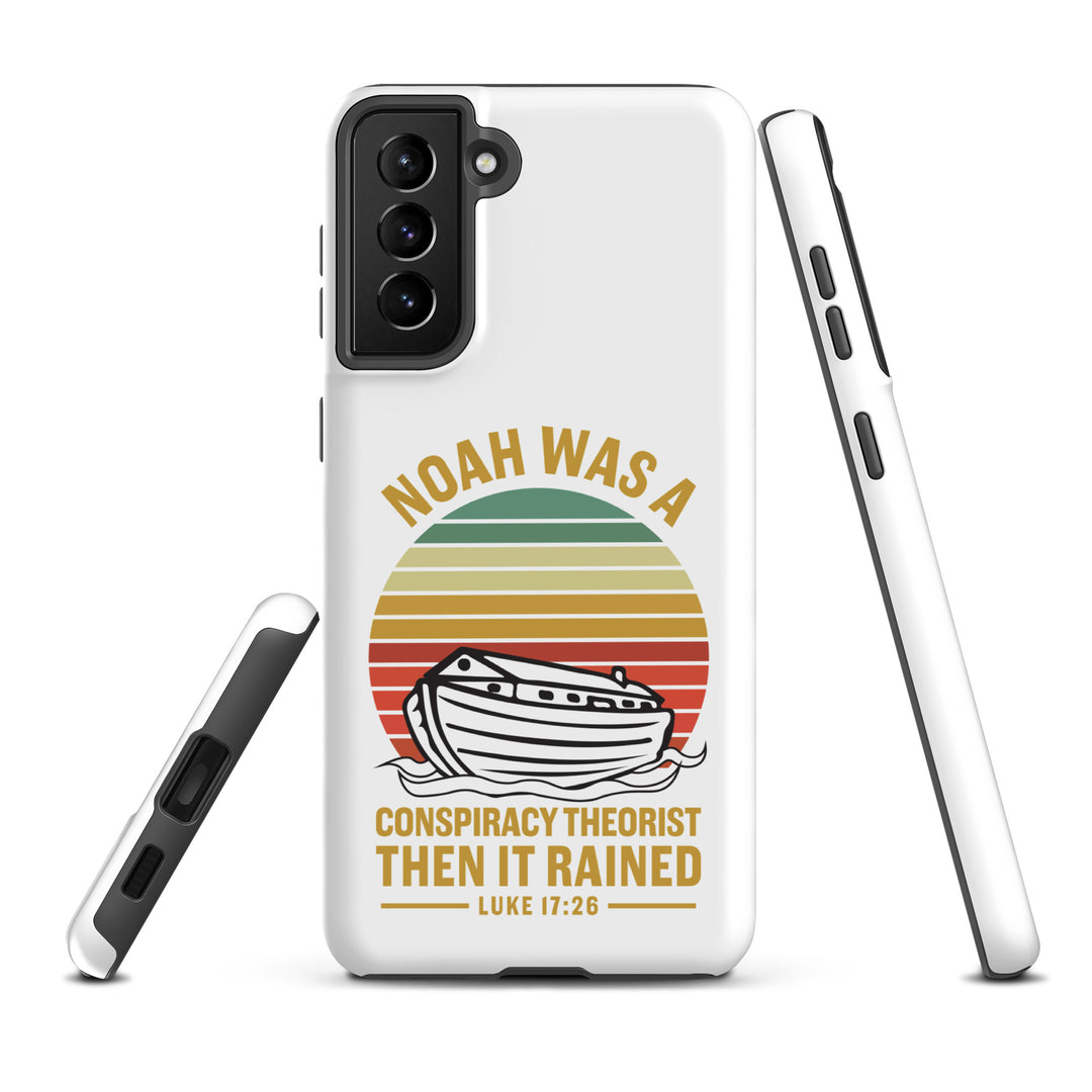 Christian Phone Case Noah Conspiracy White for Samsung® Samsung® Phone Cases   