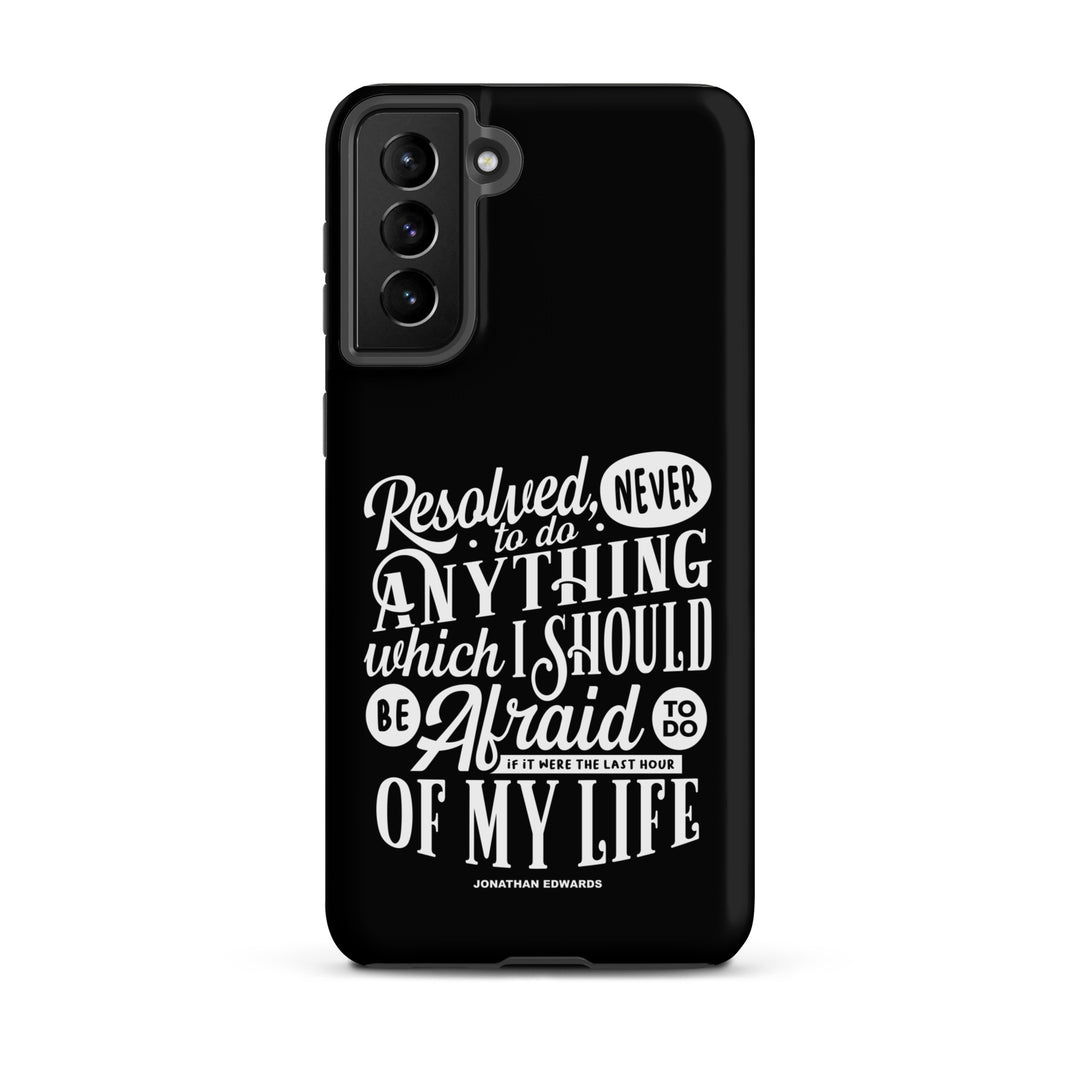 Christian Phone Case Last Hour Black for Samsung® Samsung® Phone Cases Matte Samsung Galaxy S21 Plus 