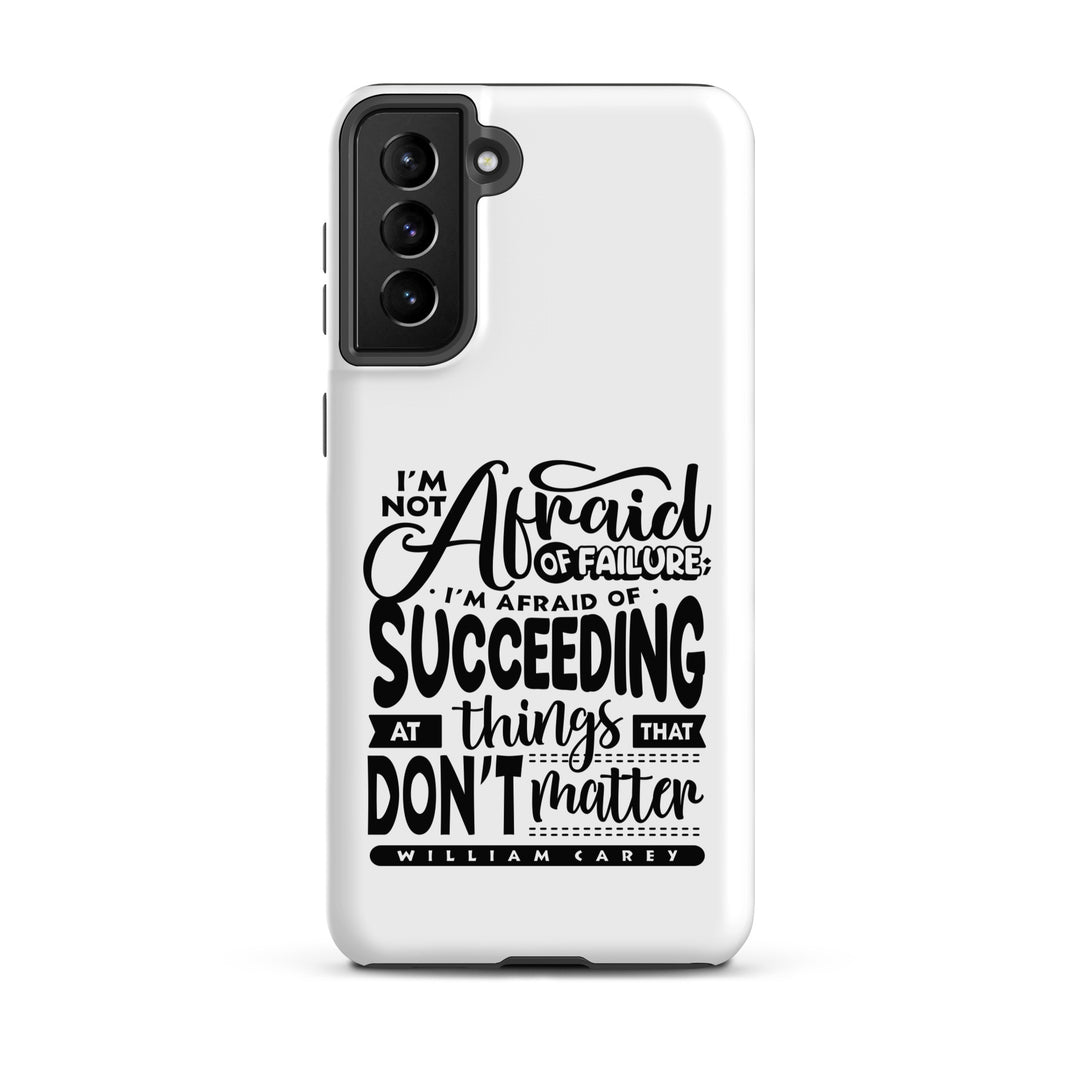 Christian Phone Case Things That Matter White for Samsung® Samsung® Phone Cases Matte Samsung Galaxy S21 Plus 