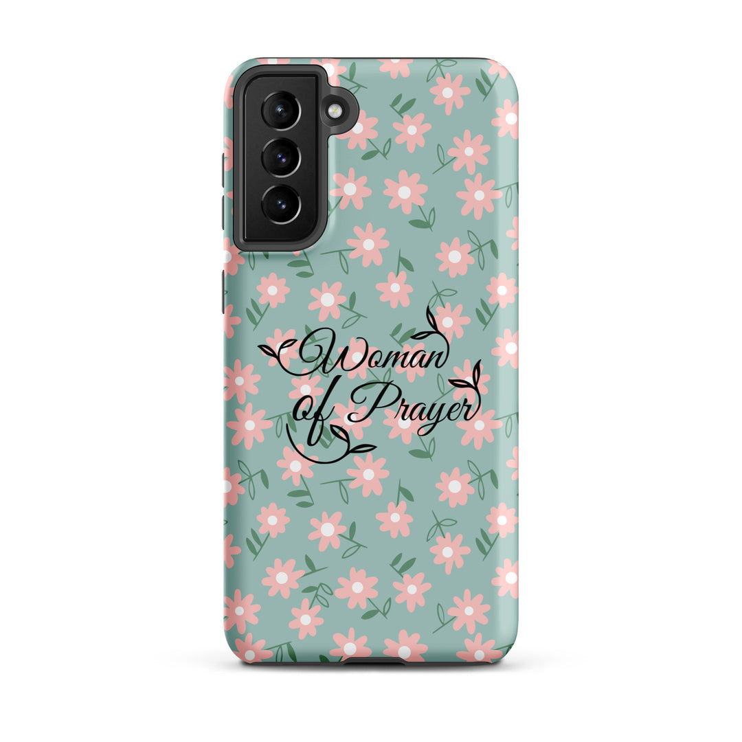 Christian Phone Case Woman of Prayer Daisy for Samsung® Samsung® Phone Cases Matte Samsung Galaxy S21 Plus 