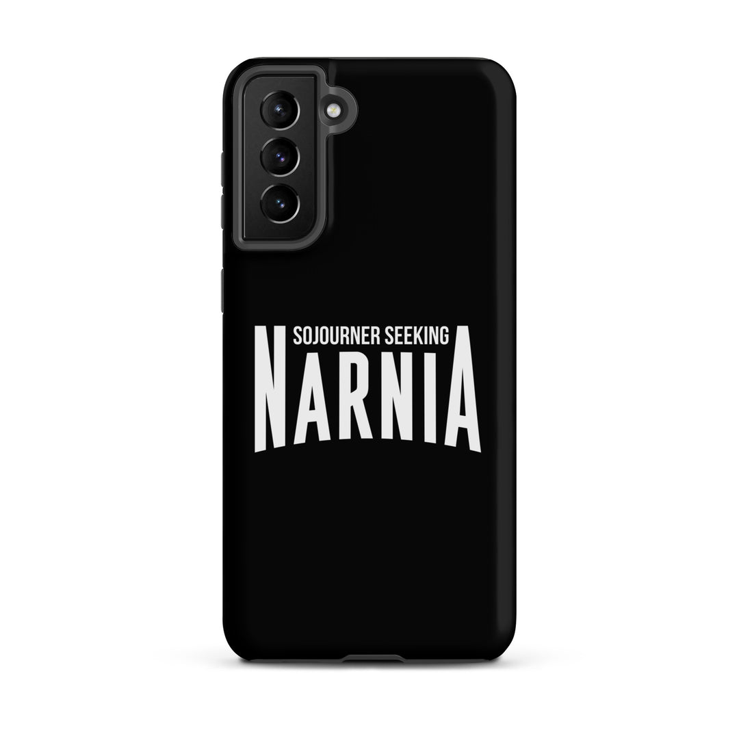 Christian Phone Case Sojourner Seeking Narnia Black for Samsung® Samsung® Phone Cases Matte Samsung Galaxy S21 Plus 