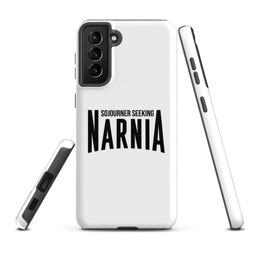 Christian Phone Case Sojourner Seeking Narnia White for Samsung® Samsung® Phone Cases   