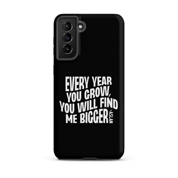 Christian Phone Case Every Year You Grow Black for Samsung® Samsung® Phone Cases Matte Samsung Galaxy S21 Plus 