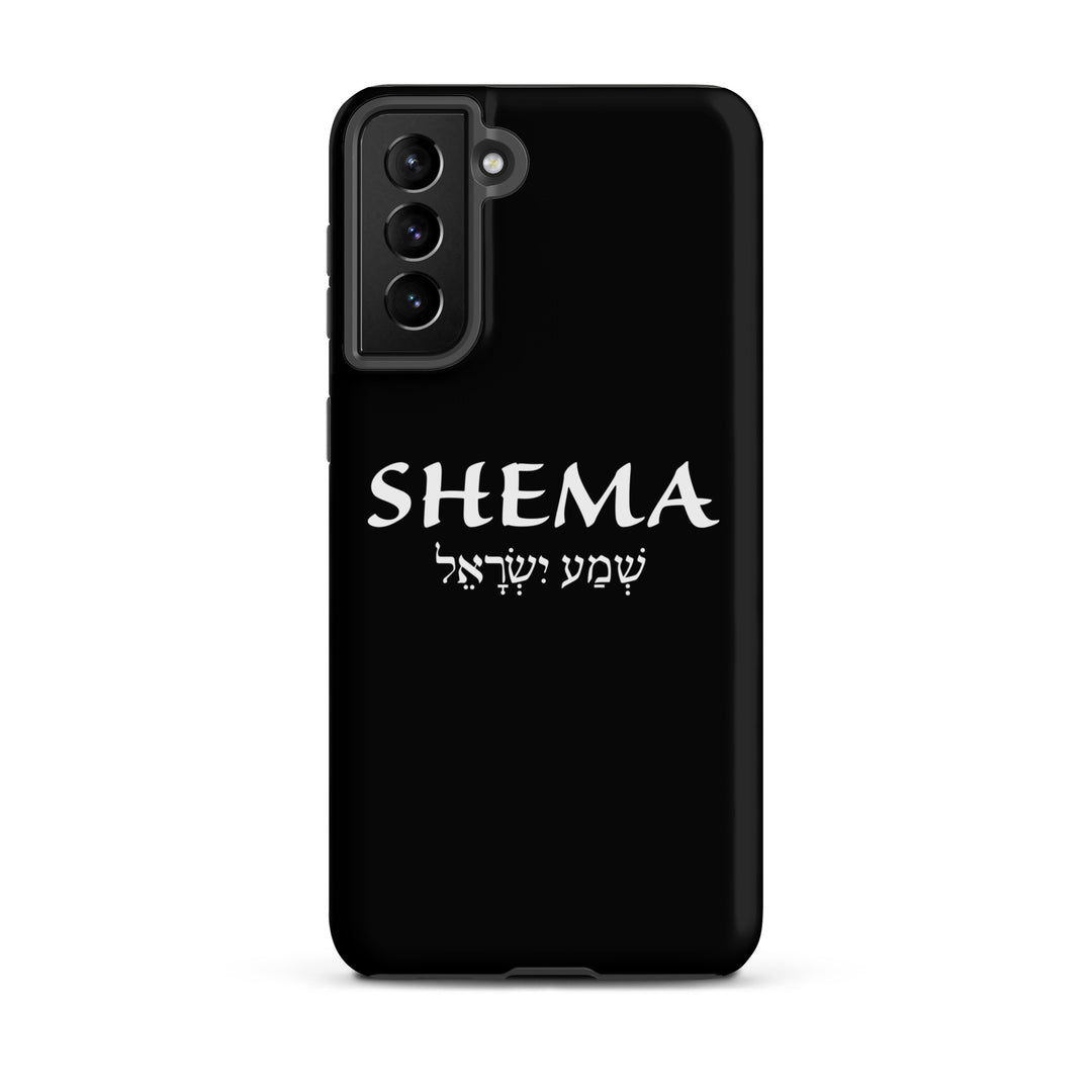 Christian Phone Case Shema Hebrew Black for Samsung® Samsung® Phone Cases Matte Samsung Galaxy S21 Plus 