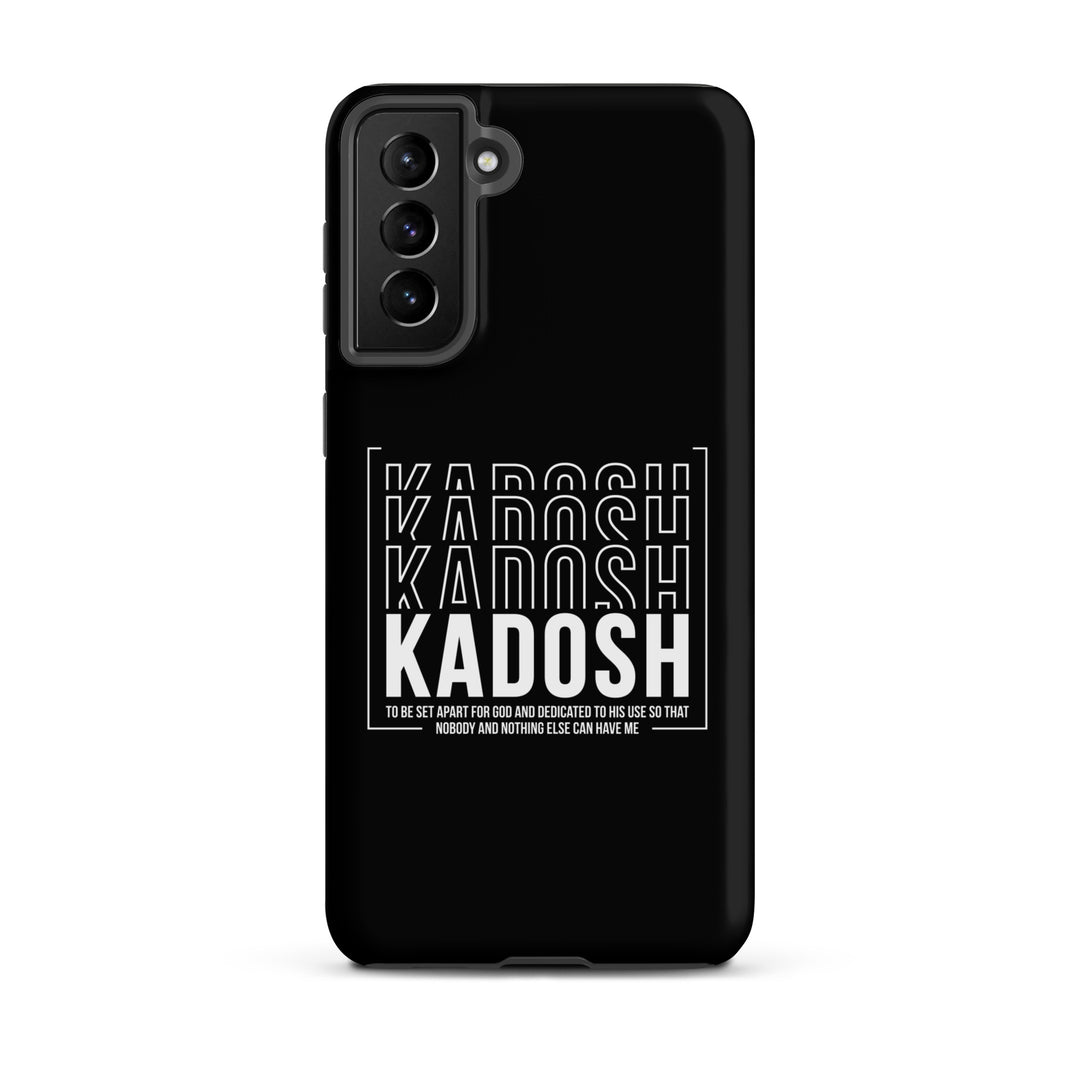 Christian Phone Case Kadosh Dedicated To His Use Black for Samsung® Samsung® Phone Cases Matte Samsung Galaxy S21 Plus 