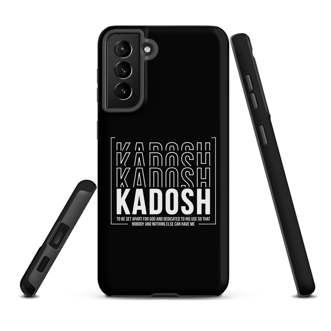 Christian Phone Case Kadosh Dedicated To His Use Black for Samsung® Samsung® Phone Cases   