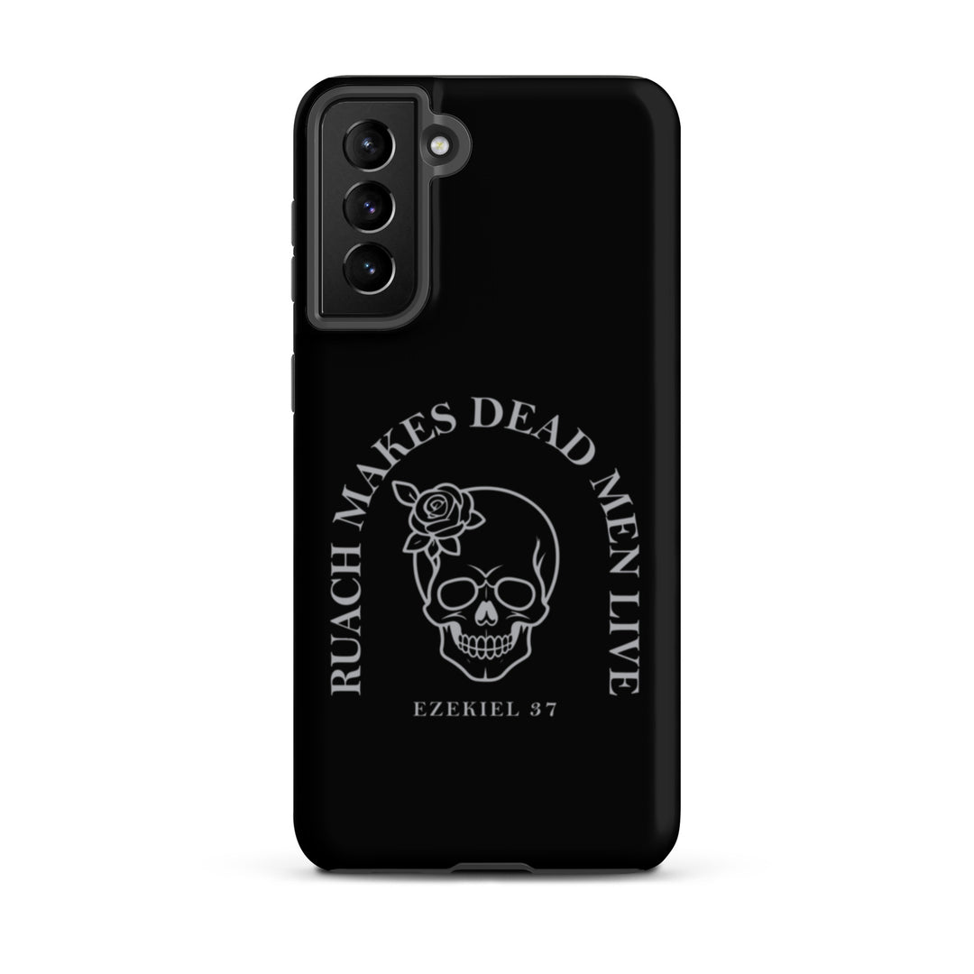 Christian Phone Case Ruach Makes Dead Men Live Black for Samsung® Samsung® Phone Cases Matte Samsung Galaxy S21 Plus 