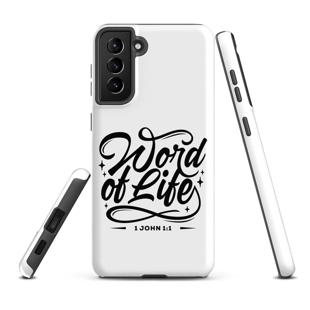 Christian Phone Case Word of Life White for Samsung® Samsung® Phone Cases   