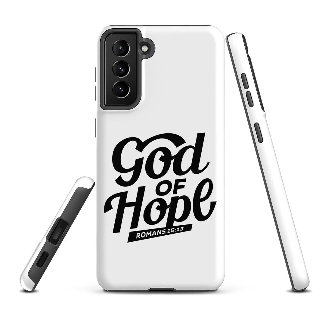 Christian Phone Case God of Hope White for Samsung® Samsung® Phone Cases   