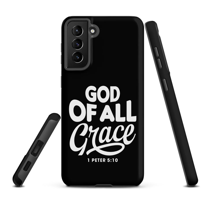 Christian Phone Case God of All Grace Black for Samsung® Samsung® Phone Cases   