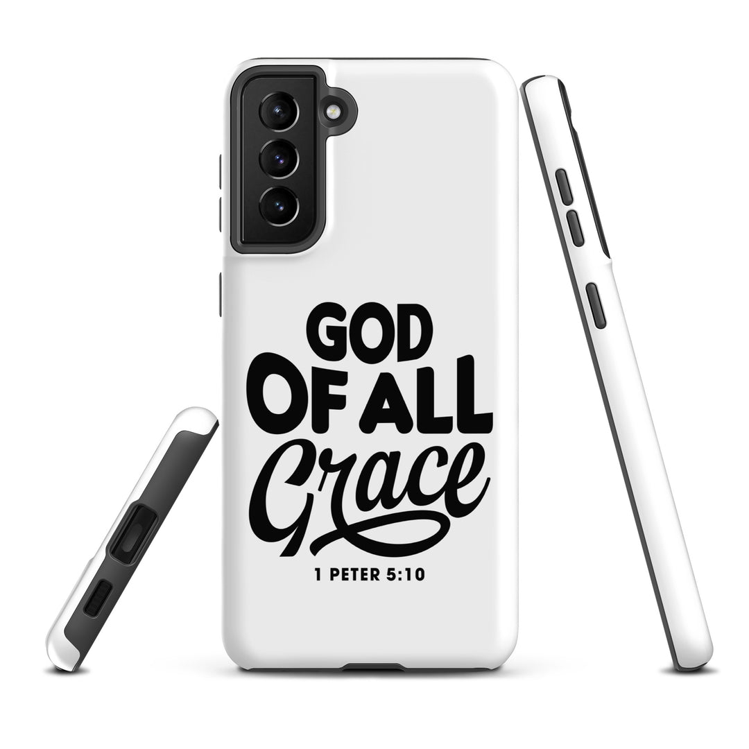 Christian Phone Case God of All Grace White for Samsung® Samsung® Phone Cases   