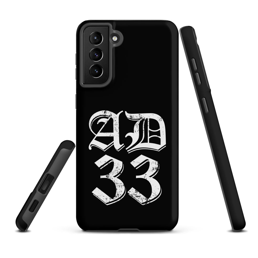 Christian Phone Case AD 33 Old English Black for Samsung® Samsung® Phone Cases   