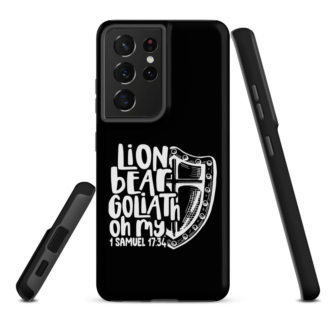 Christian Phone Case Lion Bear Goliath Oh My for Samsung® Samsung® Phone Cases   