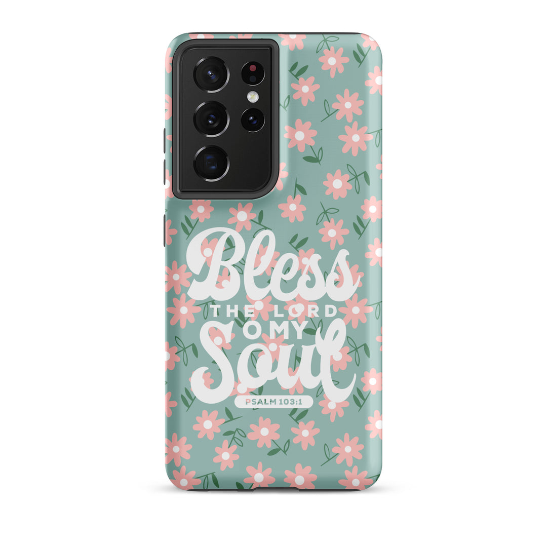 Christian Phone Case Bless The Lord Daisy for Samsung® Samsung® Phone Cases Matte Samsung Galaxy S21 Ultra 