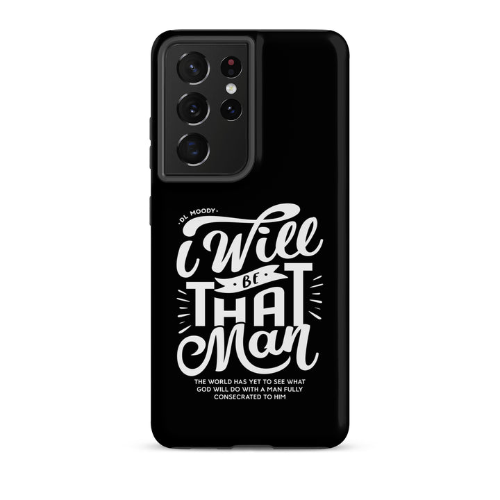 Christian Phone Case I Will Be That Man for Samsung® Samsung® Phone Cases Matte Samsung Galaxy S21 Ultra 