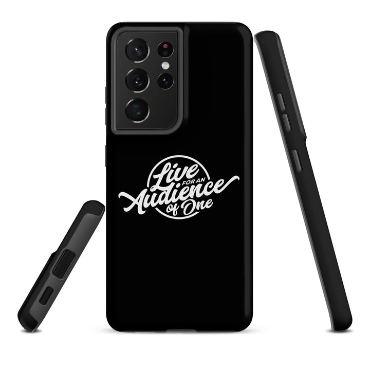 Christian Phone Case Audience of One Black for Samsung® Samsung® Phone Cases   