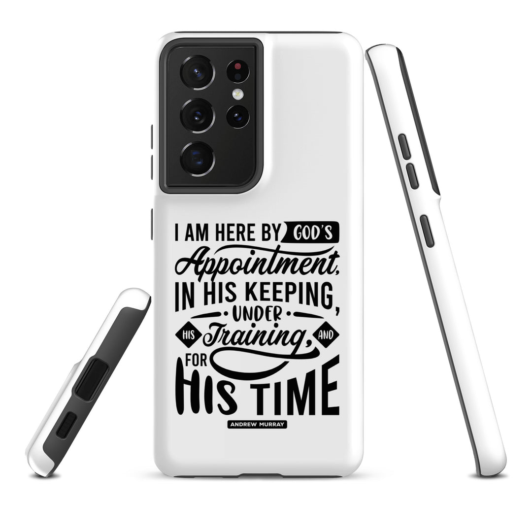 Christian Phone Case His Time White for Samsung® Samsung® Phone Cases   