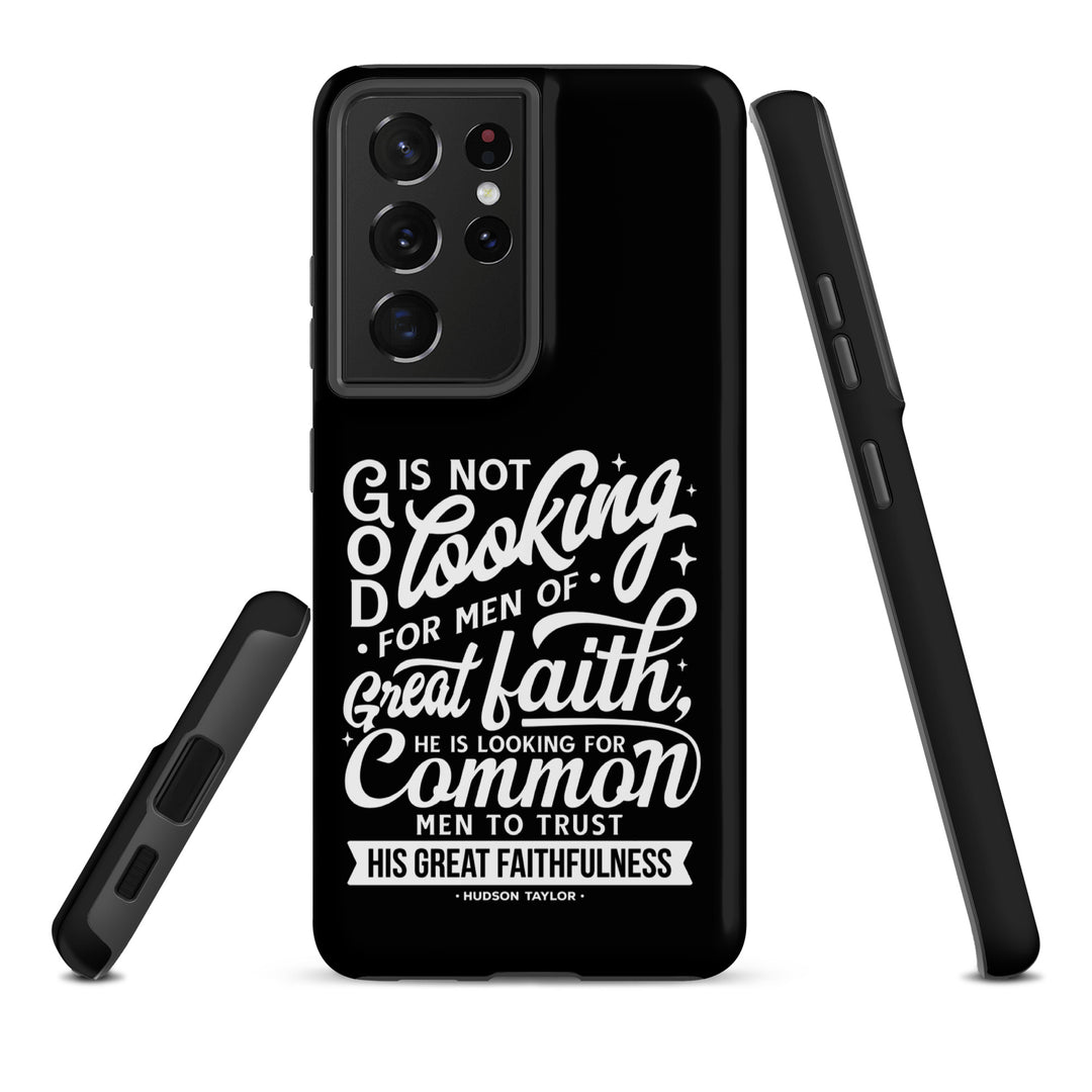 Christian Phone Case Common Men Black for Samsung® Samsung® Phone Cases   