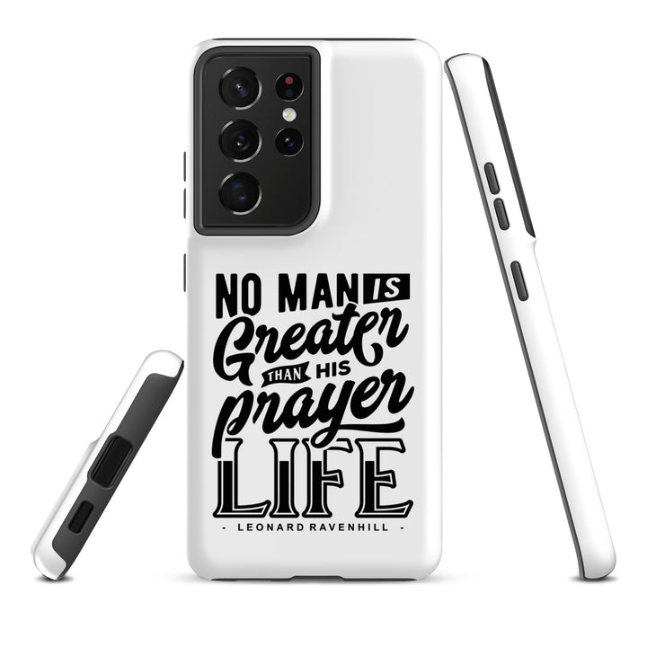 Christian Phone Case Prayer Life White for Samsung® Samsung® Phone Cases   