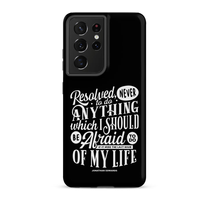 Christian Phone Case Last Hour Black for Samsung® Samsung® Phone Cases Matte Samsung Galaxy S21 Ultra 