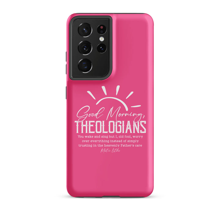 Christian Phone Case Luther's Theologians Pink for Samsung® Samsung® Phone Cases Matte Samsung Galaxy S21 Ultra 