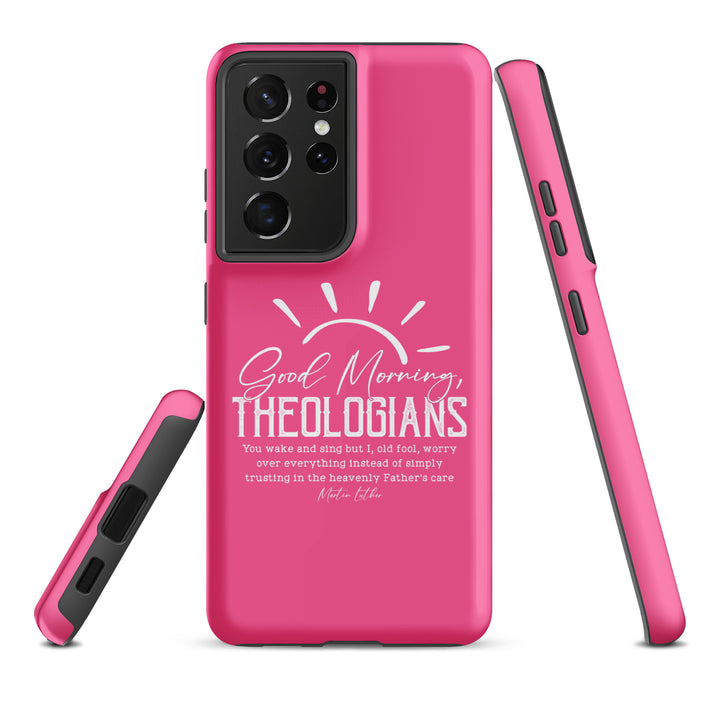 Christian Phone Case Luther's Theologians Pink for Samsung® Samsung® Phone Cases   