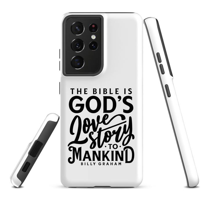 Christian Phone Case God's Love Story White for Samsung® Samsung® Phone Cases   