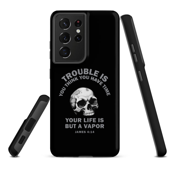 Christian Phone Case Life Is Vapor Black for Samsung® Samsung® Phone Cases   