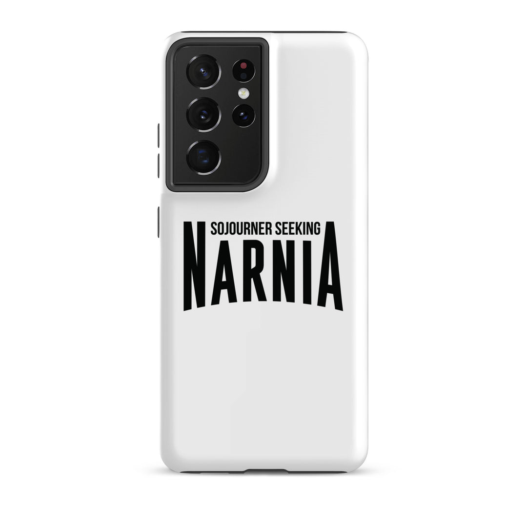 Christian Phone Case Sojourner Seeking Narnia White for Samsung® Samsung® Phone Cases Matte Samsung Galaxy S21 Ultra 