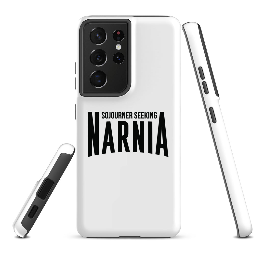 Christian Phone Case Sojourner Seeking Narnia White for Samsung® Samsung® Phone Cases   