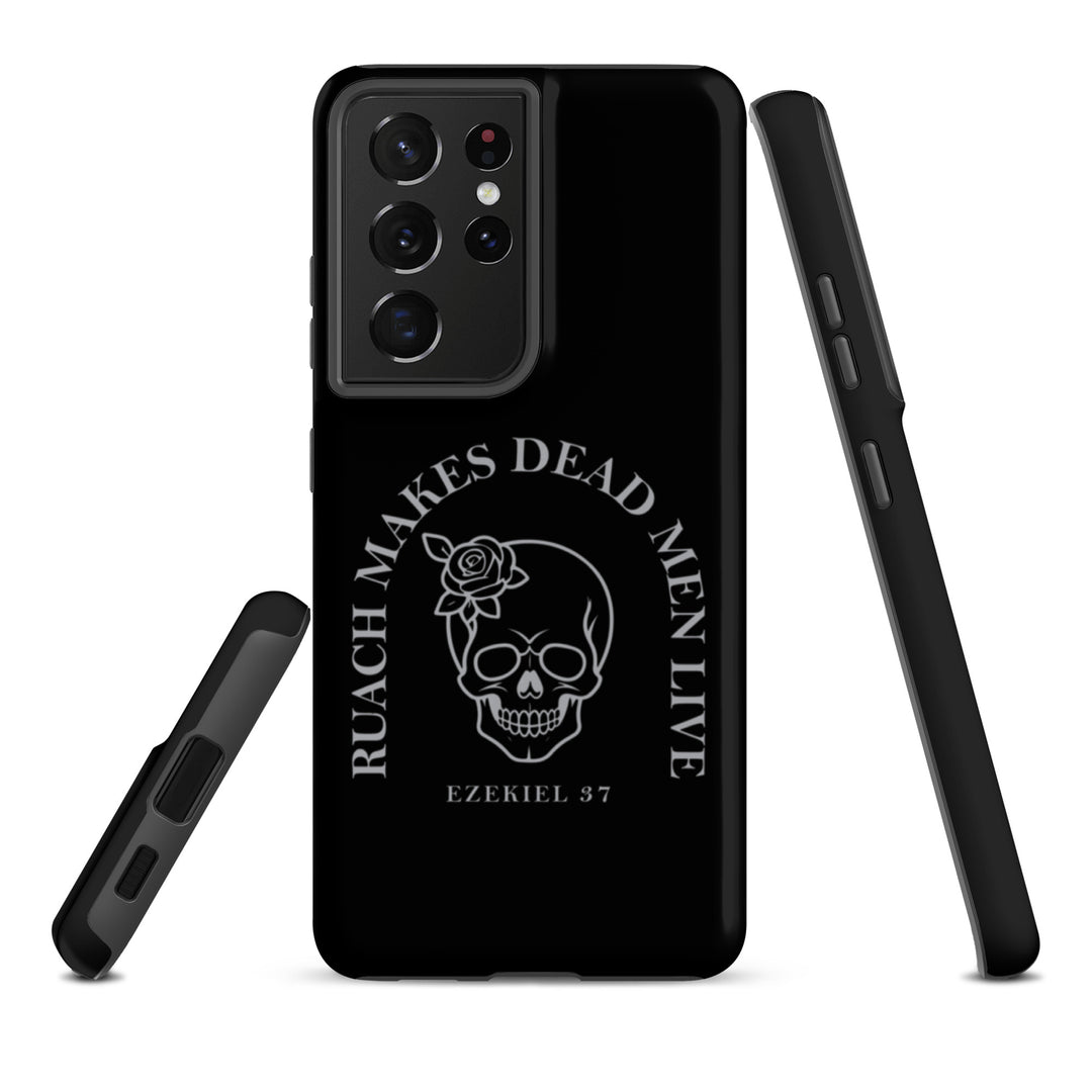 Christian Phone Case Ruach Makes Dead Men Live Black for Samsung® Samsung® Phone Cases   