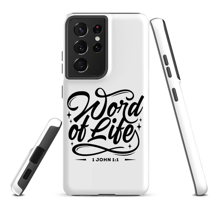 Christian Phone Case Word of Life White for Samsung® Samsung® Phone Cases   