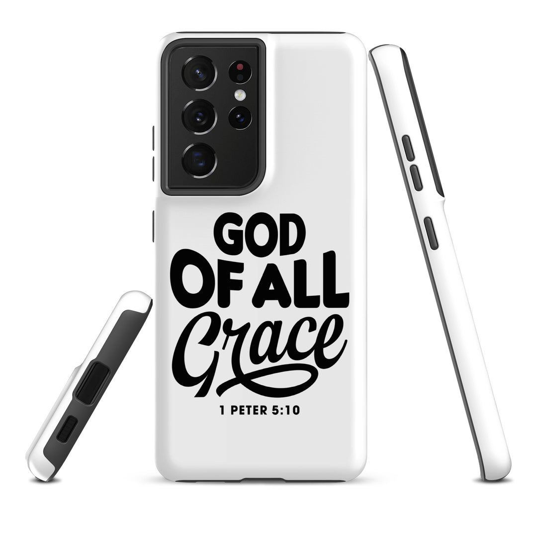 Christian Phone Case God of All Grace White for Samsung® Samsung® Phone Cases   