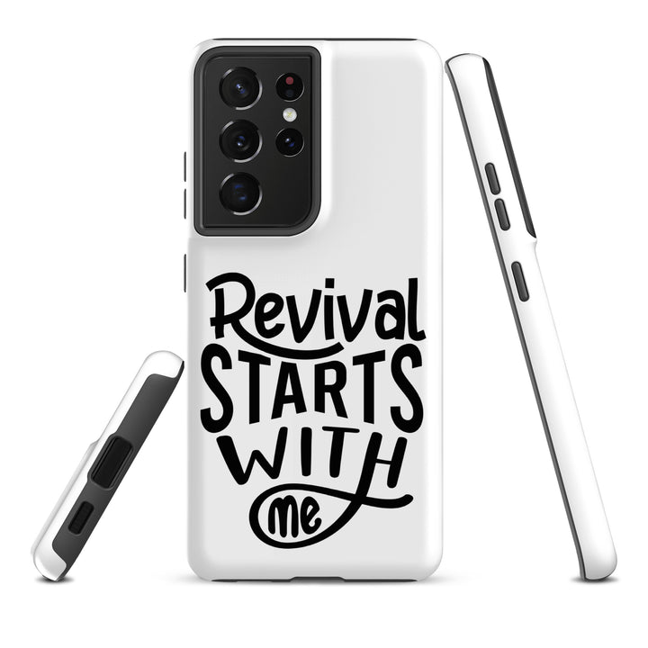 Christian Phone Case Revival Starts With Me White for Samsung® Samsung® Phone Cases   