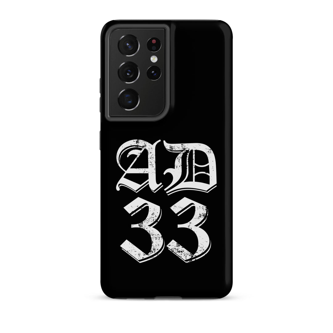 Christian Phone Case AD 33 Old English Black for Samsung® Samsung® Phone Cases Matte Samsung Galaxy S21 Ultra 