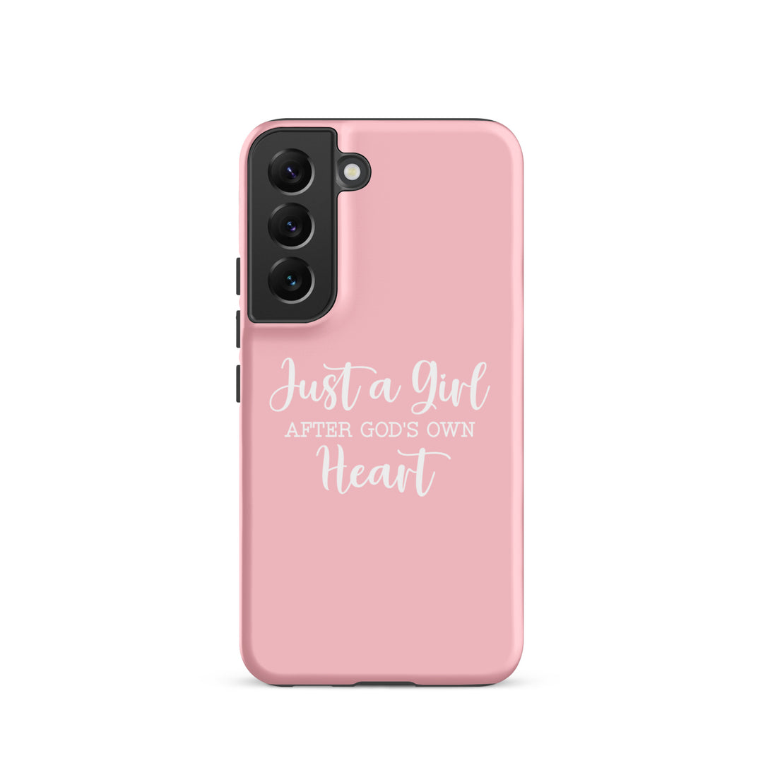 Christian Phone Case Girl After God's Heart for Samsung® Samsung® Phone Cases Matte Samsung Galaxy S22 