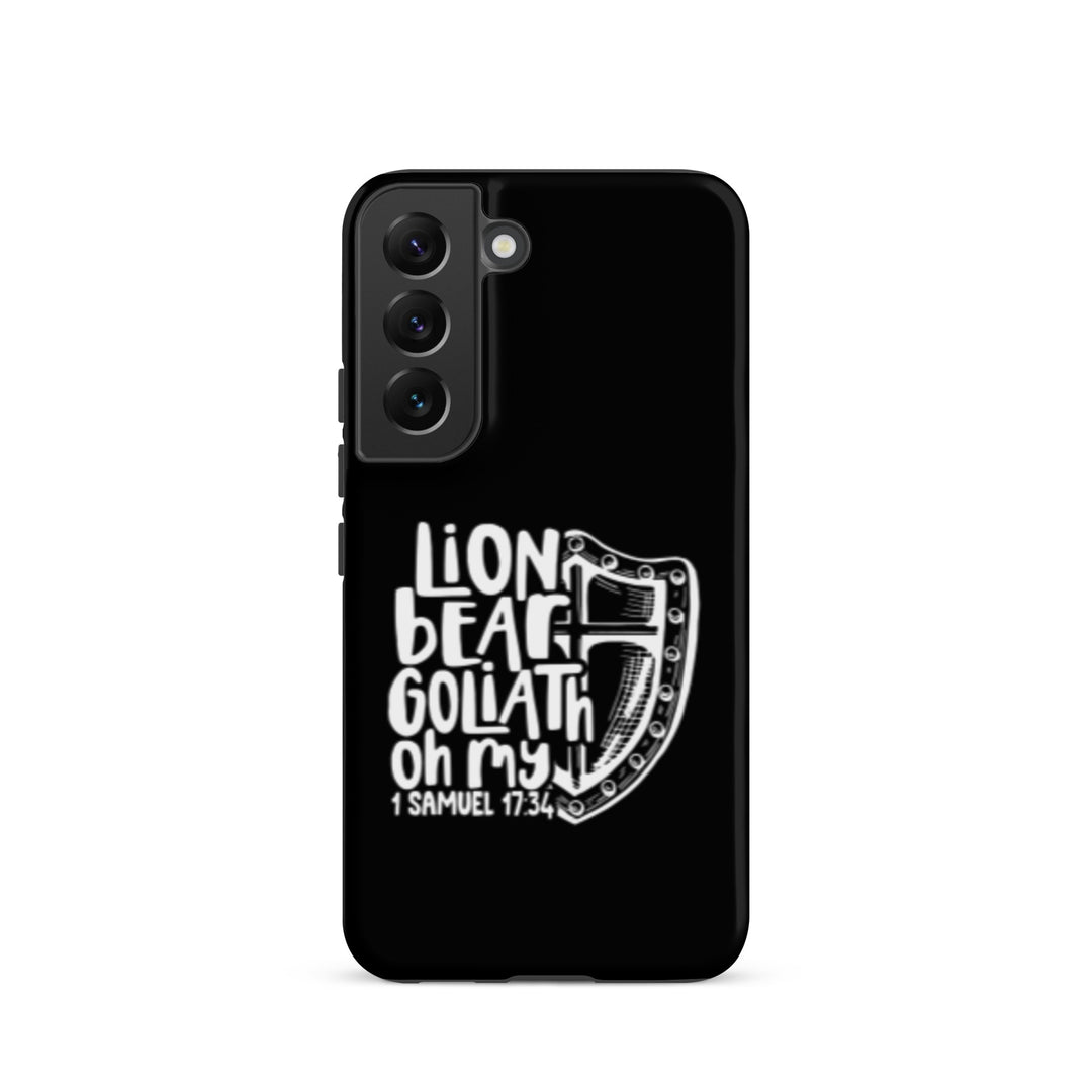 Christian Phone Case Lion Bear Goliath Oh My for Samsung® Samsung® Phone Cases Matte Samsung Galaxy S22 