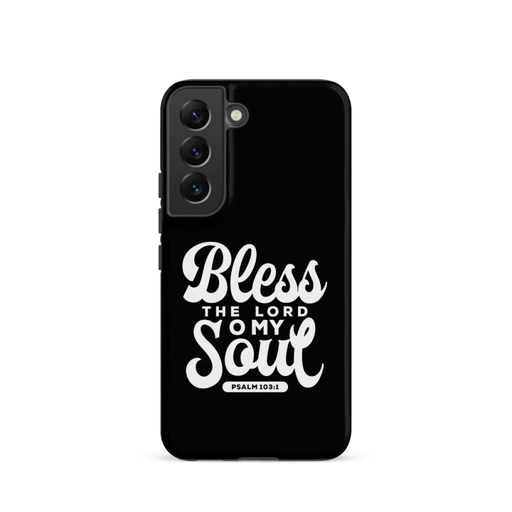 Christian Phone Case Bless The Lord for Samsung® Samsung® Phone Cases Matte Samsung Galaxy S22 